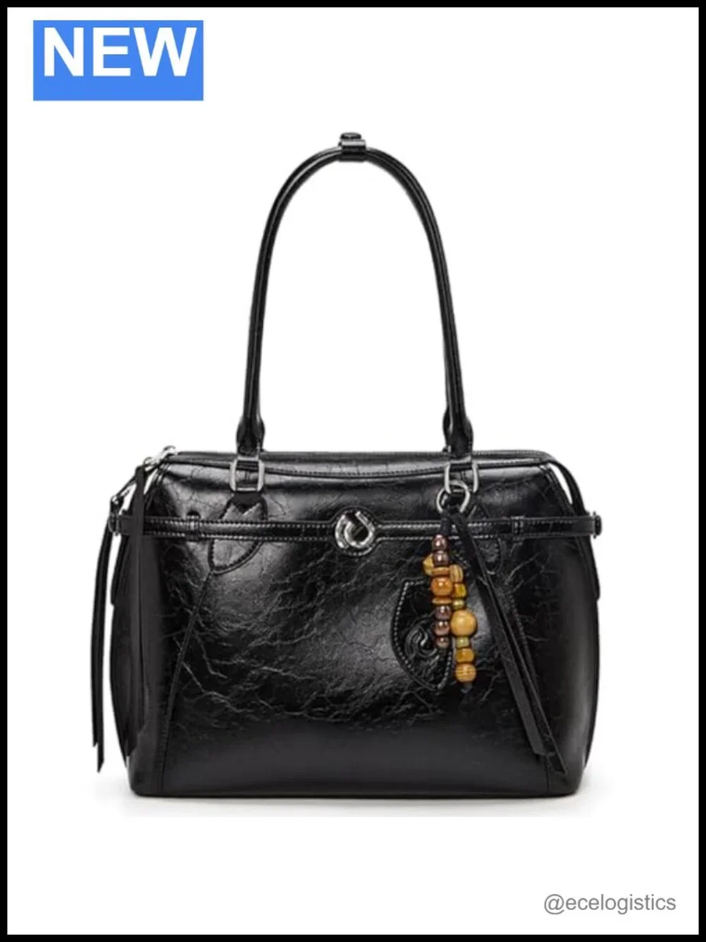 Genuine Leather Tote Bag Shoulder Satchel Handbag Women Work Shopper